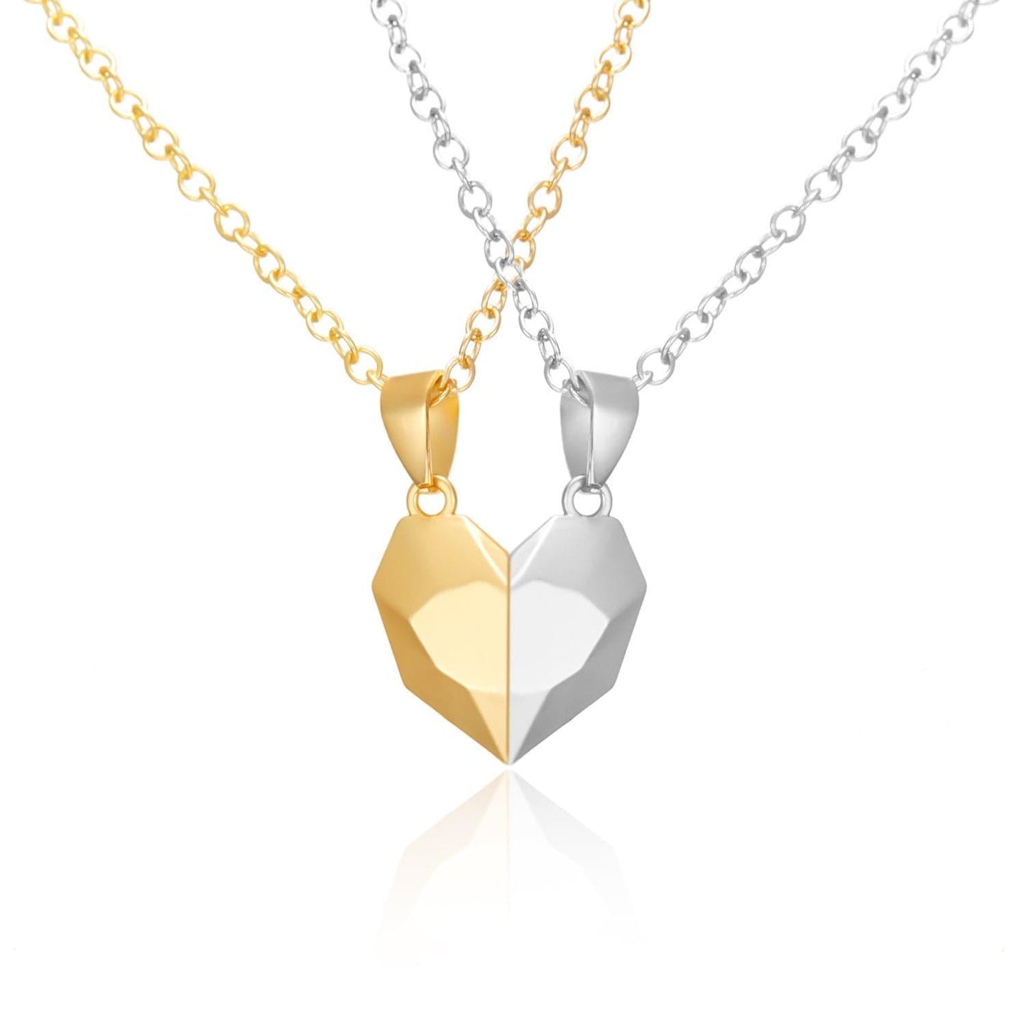 Heartbreak Wish Stone Magnetic Couple Necklace - Record My Love