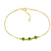 Emerald bracelet