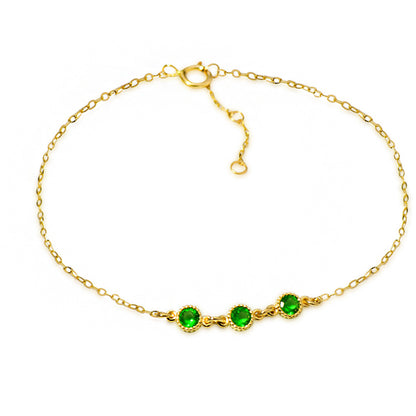 Fashion simple egg tart bracelet