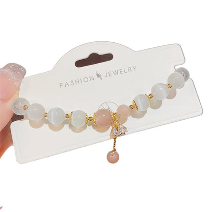 Cat's Eye Sunstone Fashion Bracelet