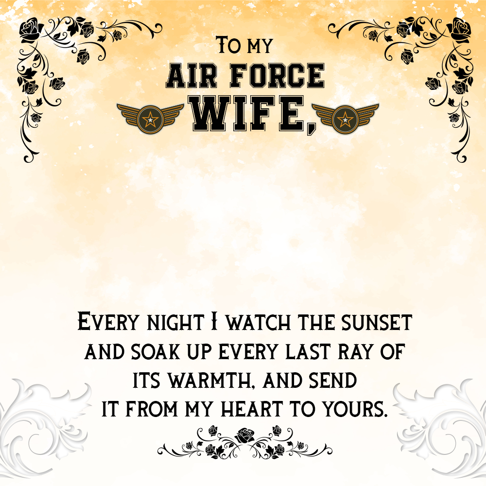 To Wife Message Card