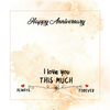 Anniversary Message Cards