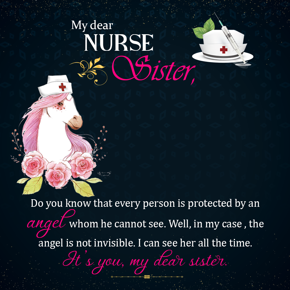 To Nurse/Doctor Message Card