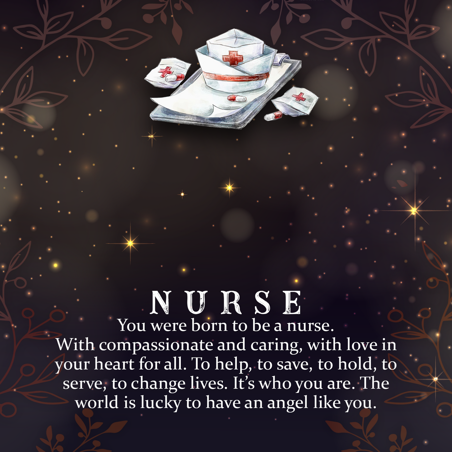 To Nurse/Doctor Message Card