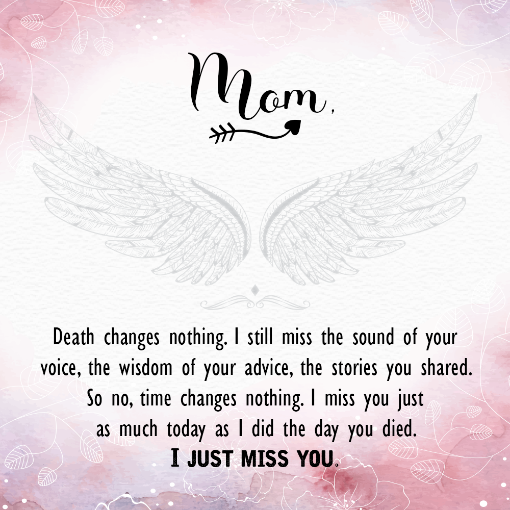 To Mother Message Card