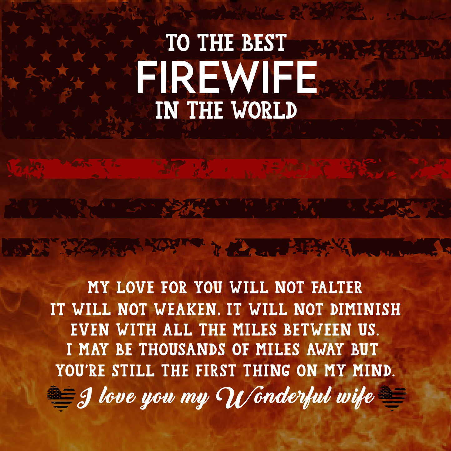 To Wife Message Card