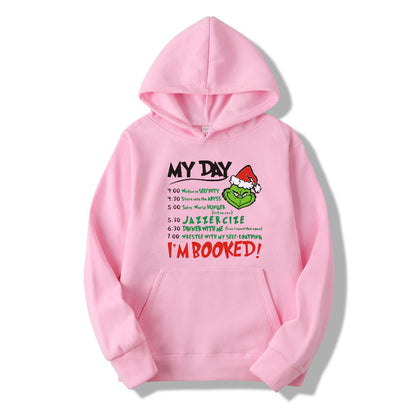 Christmas My Day I'M BOOKED Sweatshirt/Hoodie 【KAUFEN SIE 2 UND ERHALTEN SIE KOSTENLOSEN VERSAND】