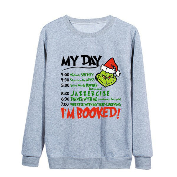 Christmas My Day I'M BOOKED Sweatshirt/Hoodie 【KAUFEN SIE 2 UND ERHALTEN SIE KOSTENLOSEN VERSAND】