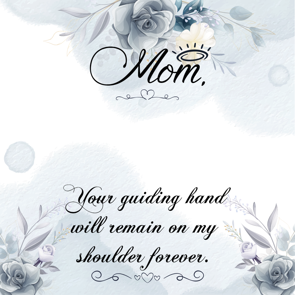 To Mother Message Card