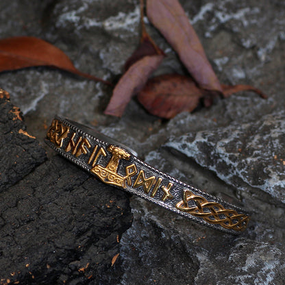 Bracelet Viking Vintage Marteau de Thor en Acier Inoxydable