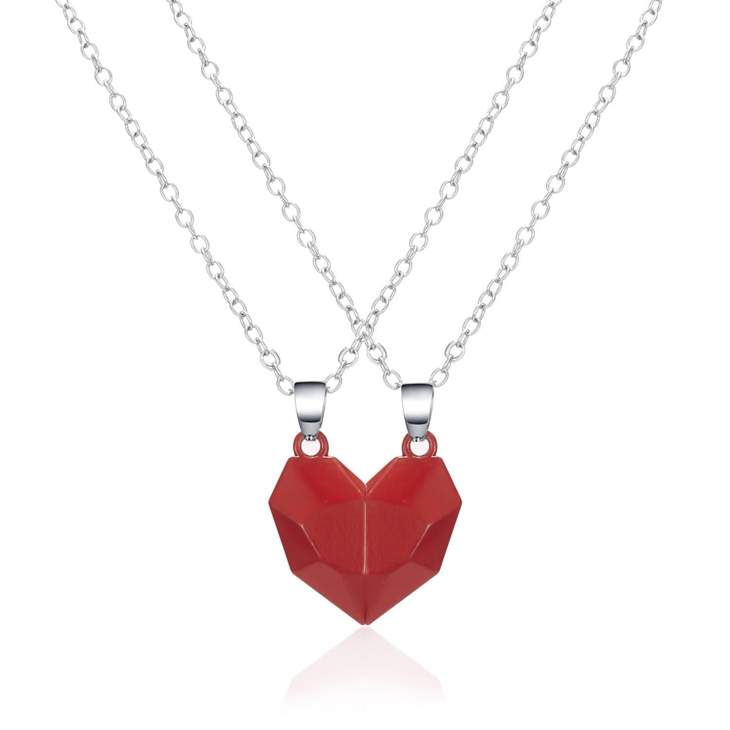 Heartbreak Wish Stone Magnetic Couple Necklace - Record My Love