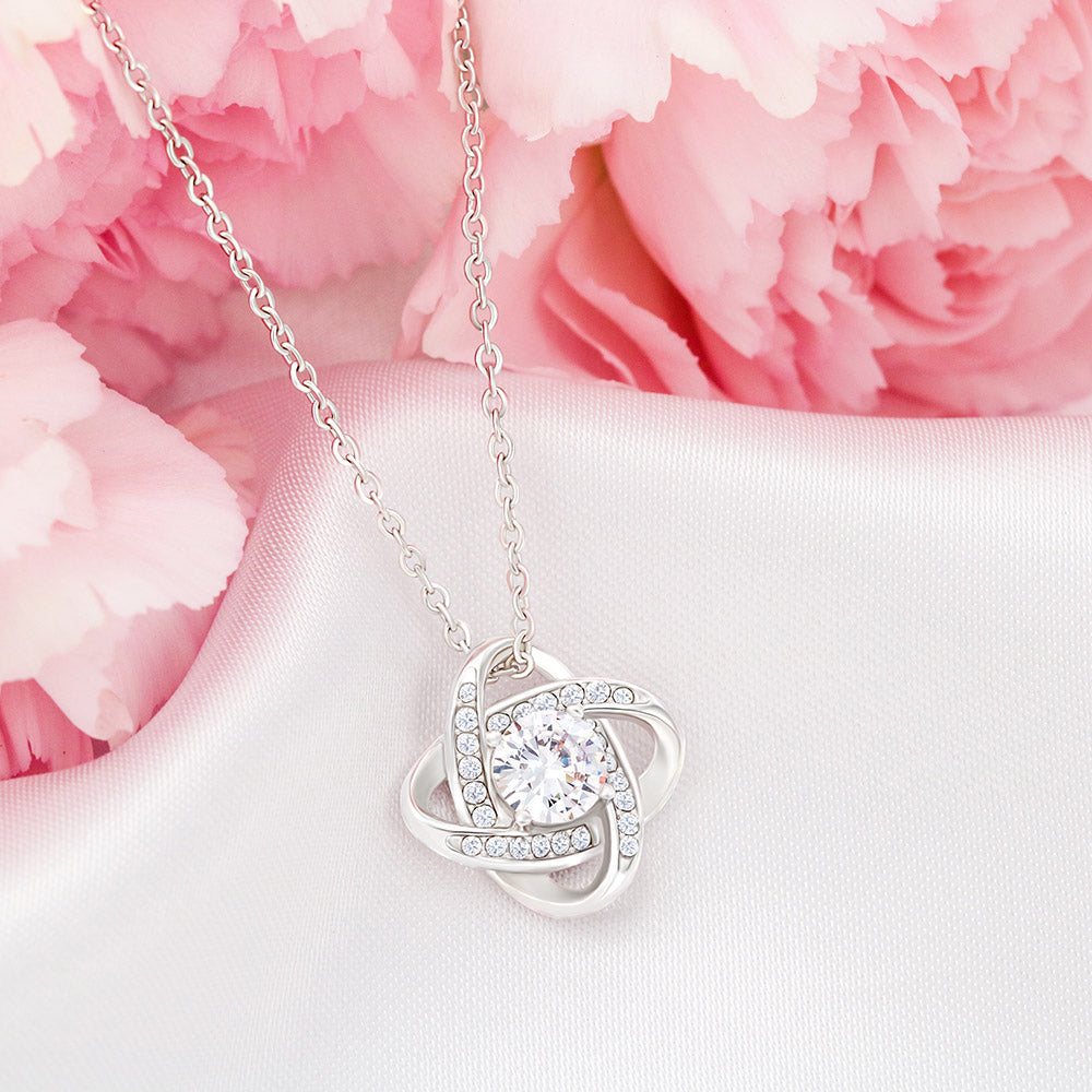 Love Knot Necklace Gift set for Mom