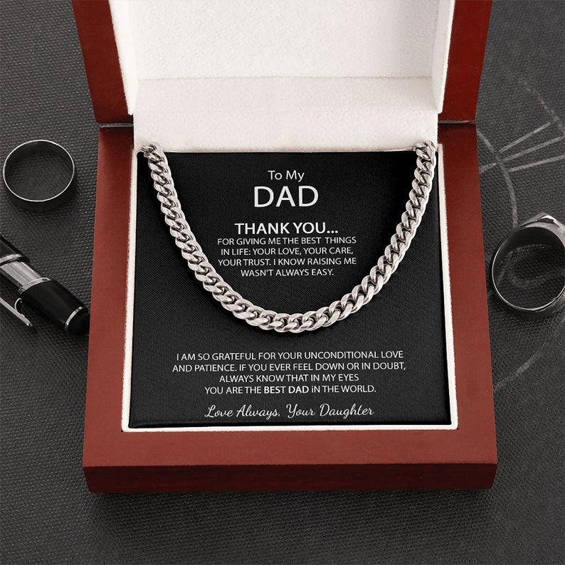 Personalized love necklace for man - Record My Love